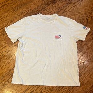 Vineyard Vines Crocs White Short Sleeve Tee Size XXL
